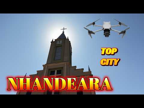 #NHANDEARACOMDRONE - NOROESTE DE SÃO PAULO -  IMAGENS AÉREAS INCRÉVEIS DA CIDADE DE NHANDEARA.