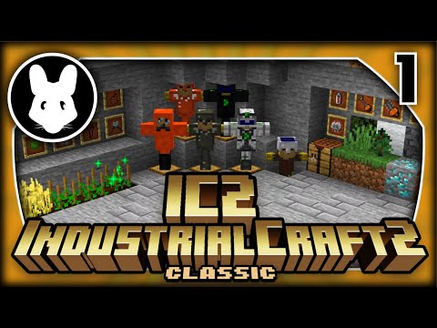 IC2: Classic (Industrial Craft) Pt1 - Bit-By-Bit Minecraft mod 1.19 - Basics, Tools, & Armor