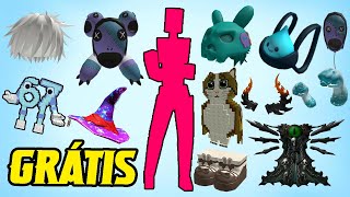RÁPIDO 13 ITENS E UM EMOTE FÁCIL DE GANHAR GRÁTIS NO ROBLOX COM MUITAS CÓPIAS!! (UGG EM 2025)