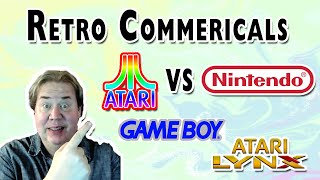 Atari vs Nintendo Retro Commerical REACTION - Gameboy, Lynx, NES, XEGS