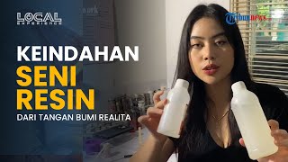 Kreatif dan Estetik, di Balik Ruangan Kecil Tersembunyi Karya Wanita Banjarmasin Lewat Seni Resin