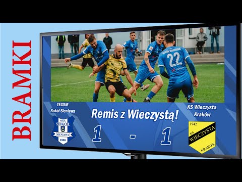 [2023-10-15]🔶📺⚽Bramki ⚔ TEXOM SOKÓŁ Sieniawa 🆚 KS WIECZYSTA Kraków