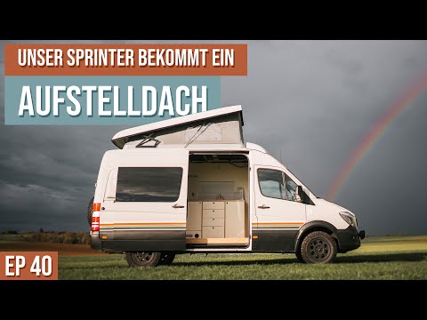 Unser Sprinter 906 bekommt ein SCA Aufstelldach | Schlafdach nachrüsten