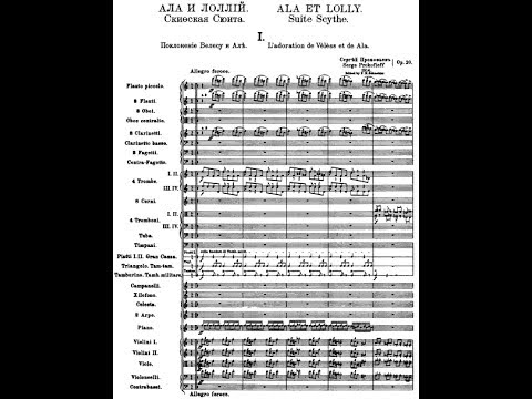 Prokofiev Scythian Suite, Op. 20