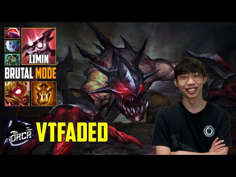 vtFaded - LIFESTEALER vs AlaCrity GG 11MIN ARMLET BRUTAL MODE - DOTA 2