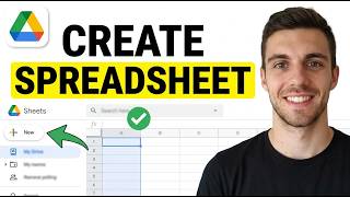How to Create Spreadsheet in Google Drive (Full Guide)