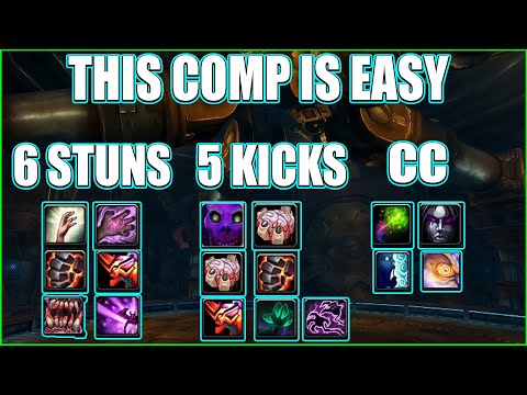 Unlimited Kicks , Stuns , Crowd Control - This Comp Is Insanely Easy 9.2.5 Season 3 DK DEMO HPRIEST