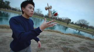 Folken Kendama Pro Team -  Chris Do Christmas Single Trick