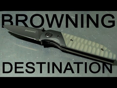 Browning Destination | Knife Review/Torture Test