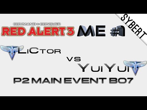 LiCtor[A] vs YuiYui[A] - P2 Bo7 ME #1 - Red Alert 3
