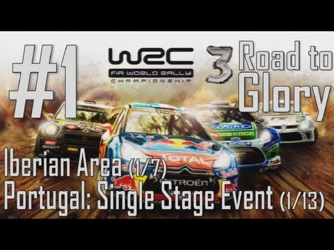 WRC 3 - Road to Glory Walkthrough Part 1 - Iberian Area: Portugal: Single Stage Event