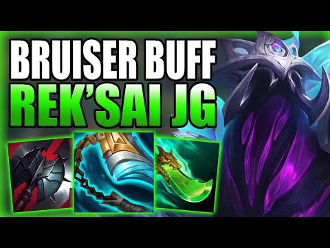 HOW TO CARRY WITH REK'SAI JUNGLE AFTER THE NEW BRUISER BUFFS! - Gameplay Guide League of Legends