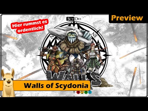 ► Walls of Scydonia / Preview / Brettspiel - Deutsch