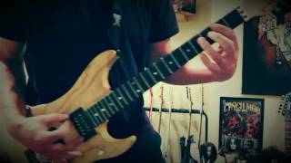 Guitar Cover - Fight For Your Rights - Motley Crue - Washburn N4 - Tuned Down Whole Step - D