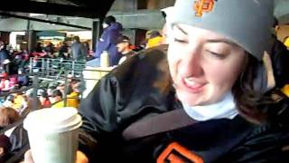 Cheers @ baseball game 2010