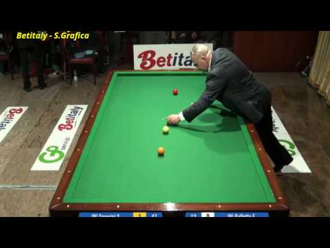 SORESINI vs BALLOTTA - 2^PROVA BILIARDO  BTP 2016/17 CASERTA