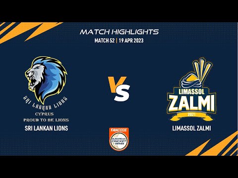 Match 52 - SLL vs LIZ | Highlights | FanCode ECS Cyprus | 19 Apr 2023 | ECS23.219
