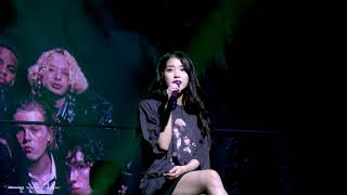 181215 아이유 dlwlrma 싱가폴콘서트 푸르던 직캠 4K | IU dlwlrma Concert in Singapore IU - The shower