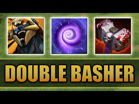 Permanent Bash Lock with Huskar attack speed [Time Lock + Skull Basher] Ability Draft