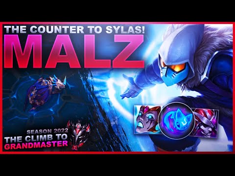 THE COUNTER TO SYLAS... MALZAHAR! - Climb to Grandmaster | League of Legends