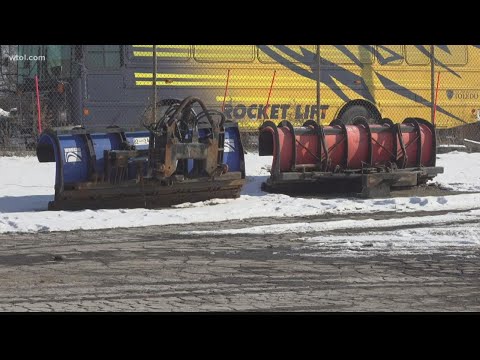 The city of Toledo uses a five level treatment system to determine  best approach to snow conditions