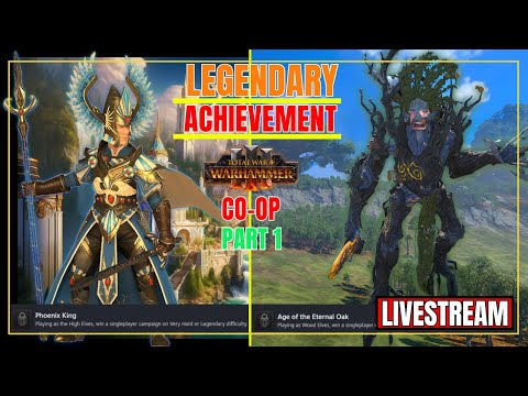 Elf Bros On Patrol! | Root Rage & Grim Glares (Legendary/VH CO-OP) | Total War Warhammer 3