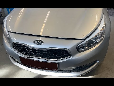 Removing front Bumper - Kia Ceed 2015
