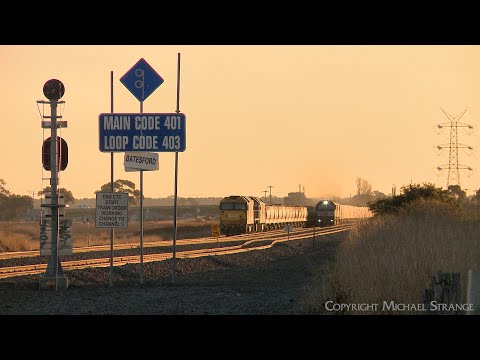 7922V SBR / SCT Dooen Container Train Overtakes A Grain Train (17/7/2023) - PoathTV Railways