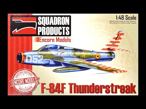 F-84F Thunderstreak In-Box Review