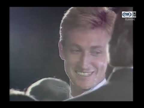 1988-89 NHL October 6, 1988 Los Angeles Kings vs Detroit Red Wings