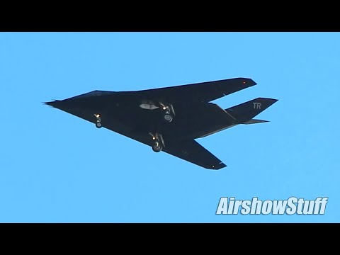 RARE F-117 Nighthawks Land at MCAS Miramar - 20 Oct 2020