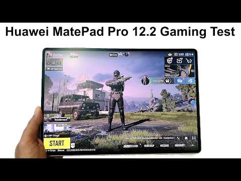 Huawei MatePad Pro 12.2 - Hardcore Gaming Test (PUBG Mobile, Call of Duty, Asphalt Legends Unite)