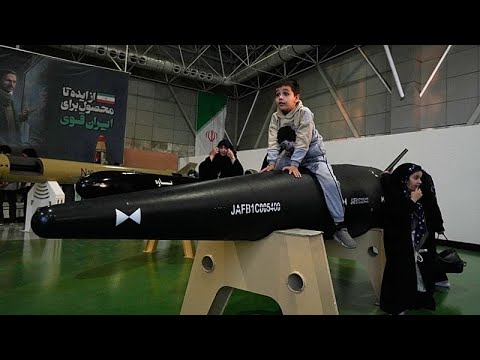 Iran displays ballistic missiles, drones for the first time after war with Israel