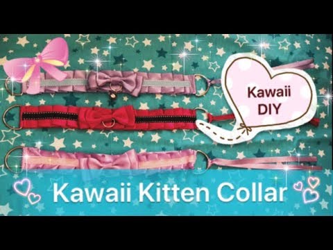 Kitten Collar Chokers | Kawaii DIY