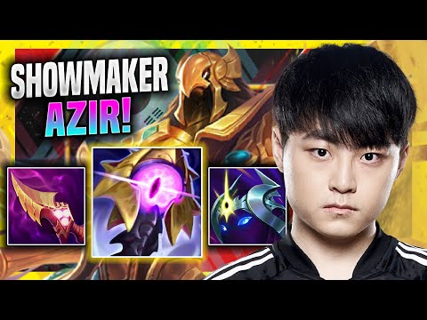 LEARN HOW TO PLAY AZIR MID LIKE A PRO! - DK ShowMaker Plays Azir Mid vs Galio! | Season 11
