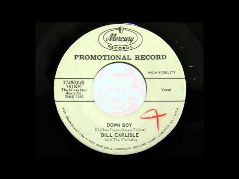 Bill Carlisle And The Carlisles - Down Boy (Mercury 71490) [1959 rockabilly]