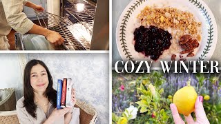 Winter Diary | Cozy Oatmeal, Guilty Pleasure Reads, Deep Cleaning
