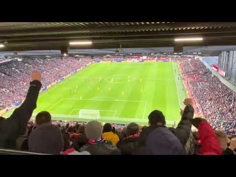 I See The Stretford End Arising | Fans Celebrate After Fred’s Goal | United 1-0 Crystal Palace 