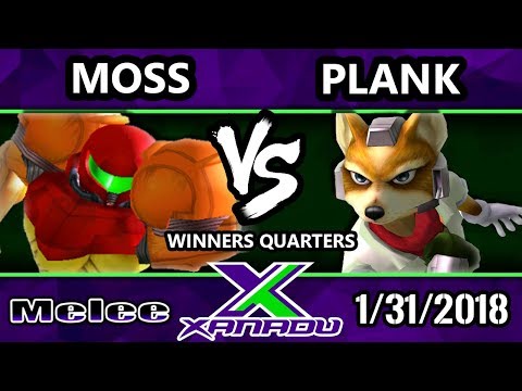S@X 239 Melee - Moss (Samus) Vs. Plank (Fox) - Smash Melee Winners Quarters - SSBM