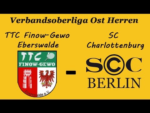 TTC Finow - SC Charlottenburg (Verbandsoberliga Ost Tischtennis)