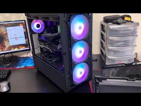 Гайд по установке 420 радиатора arctic в корпус lancool 3