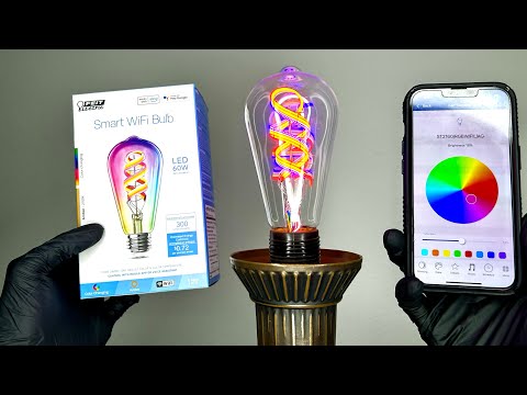 FEIT ELECTRIC-Smart WIFI BULB 60W #led #christmas