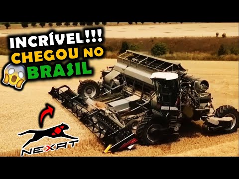 INCRÍVEL! NEXAT NO BRASIL - O MEGA TRATOR "FAZ TUDO" - MAIOR TECNOLOGIA AGRÍCOLA DO MOMENTO