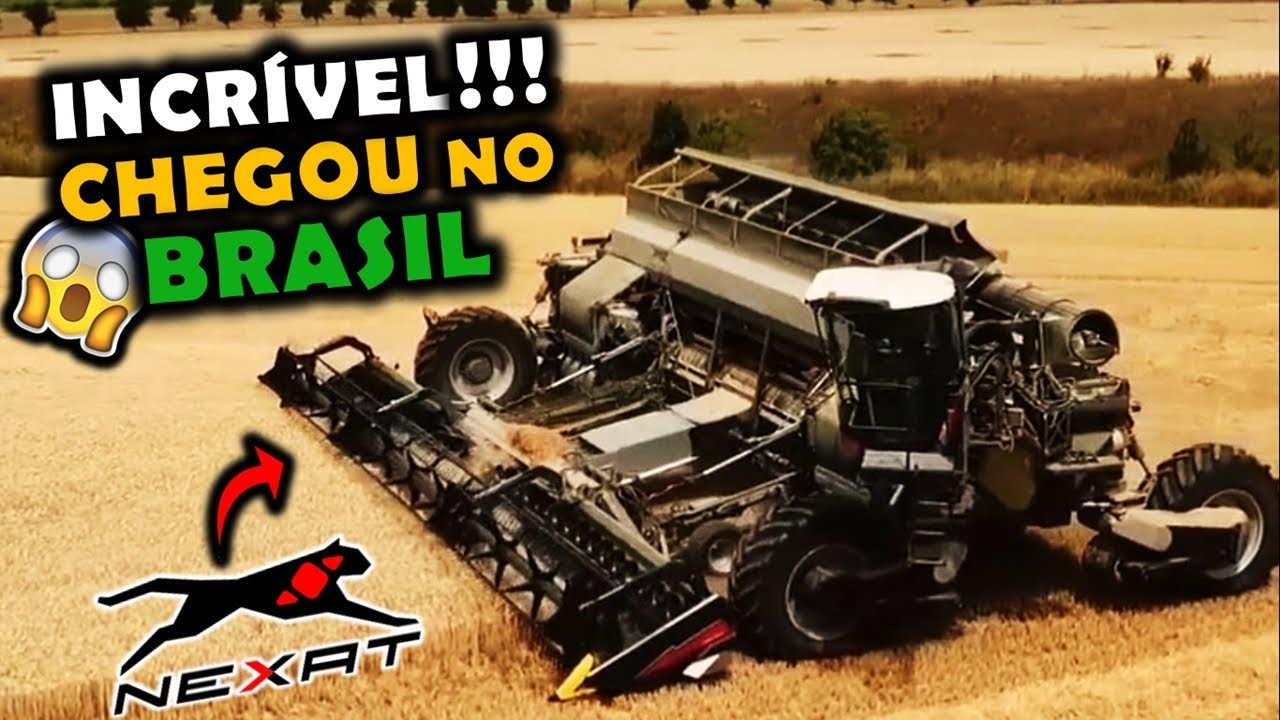 INCRÍVEL! NEXAT NO BRASIL - O MEGA TRATOR "FAZ TUDO" - MAIOR TECNOLOGIA AGRÍCOLA DO MOMENTO
