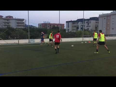 Amistoso partido contra el Adra Milenario