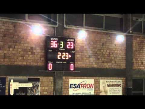 UNDER 17 ECCELLENZA 2014/2015 ottava giornata Arona Basket vs Moncalieri 51-66