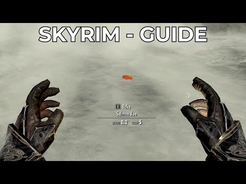 Skyrim: Special Edition - How to Get Salmon Roe - FAST Guide