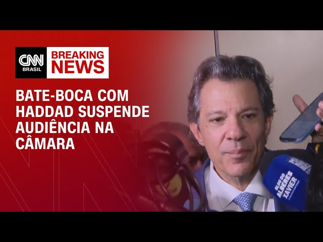 "Moleque é você": Haddad e oposição trocam acusações em comissão da Câmara  | BASTIDORES CNN