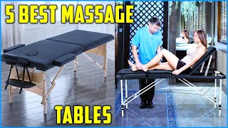Best Massage Tables 2024 | Top 5 Best Portable Massage Table - Review