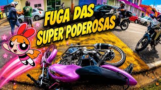 EMOCIONADO MANDA FUGA COM A MOTOCA ROSA